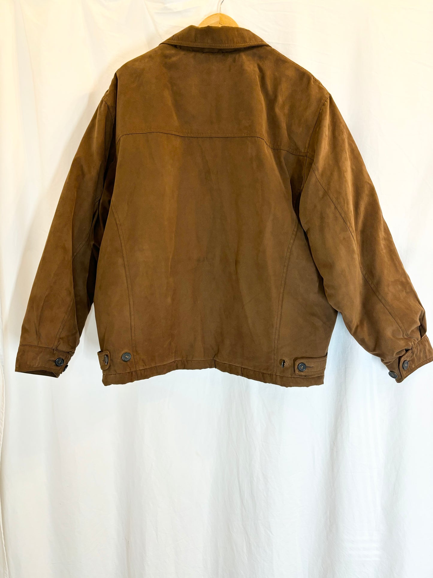 Brown Zip up Jacket