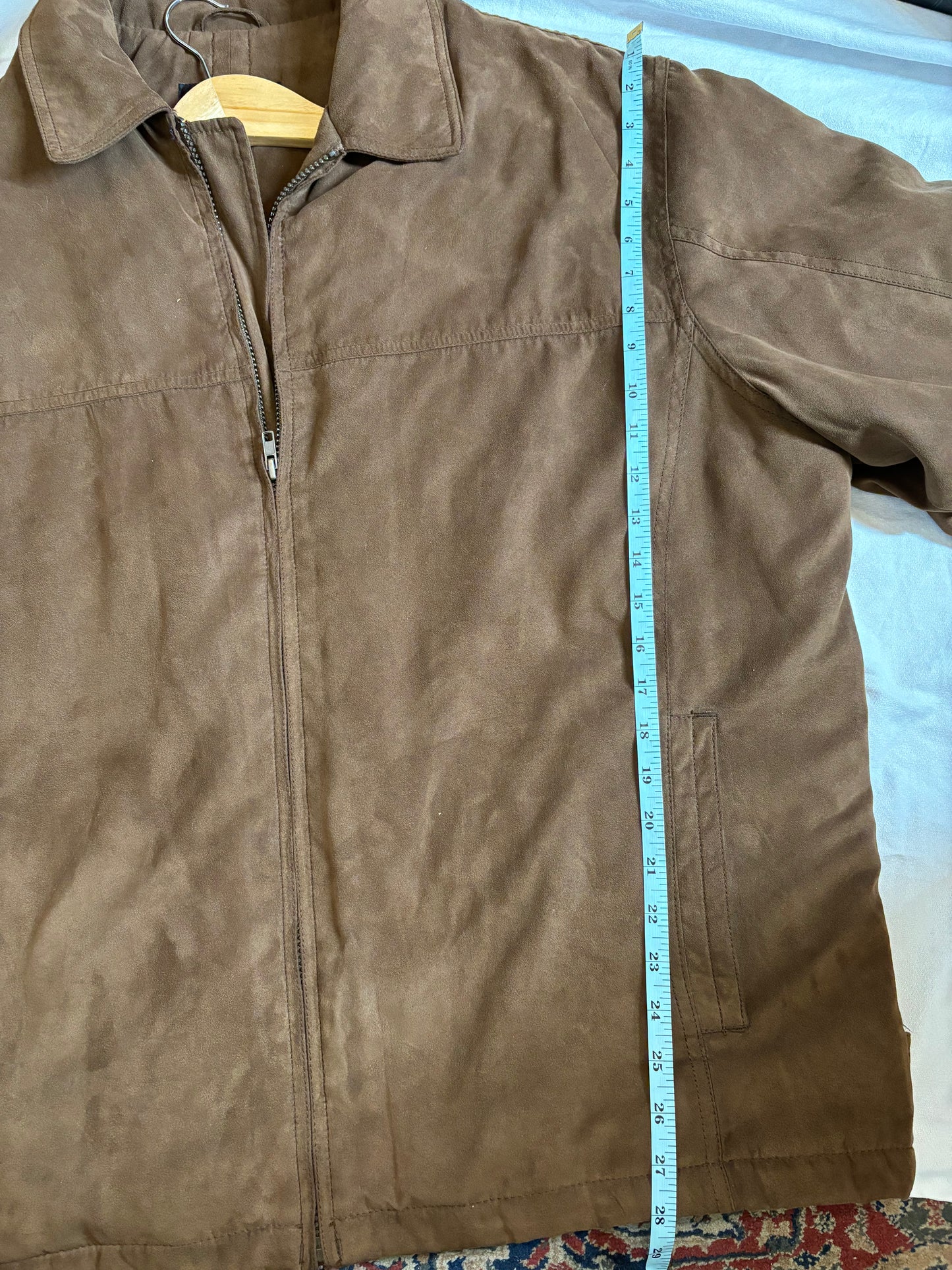 Brown Zip up Jacket