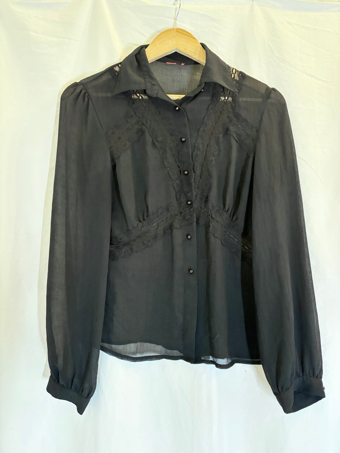 Mystic Charm Sheer Blouse