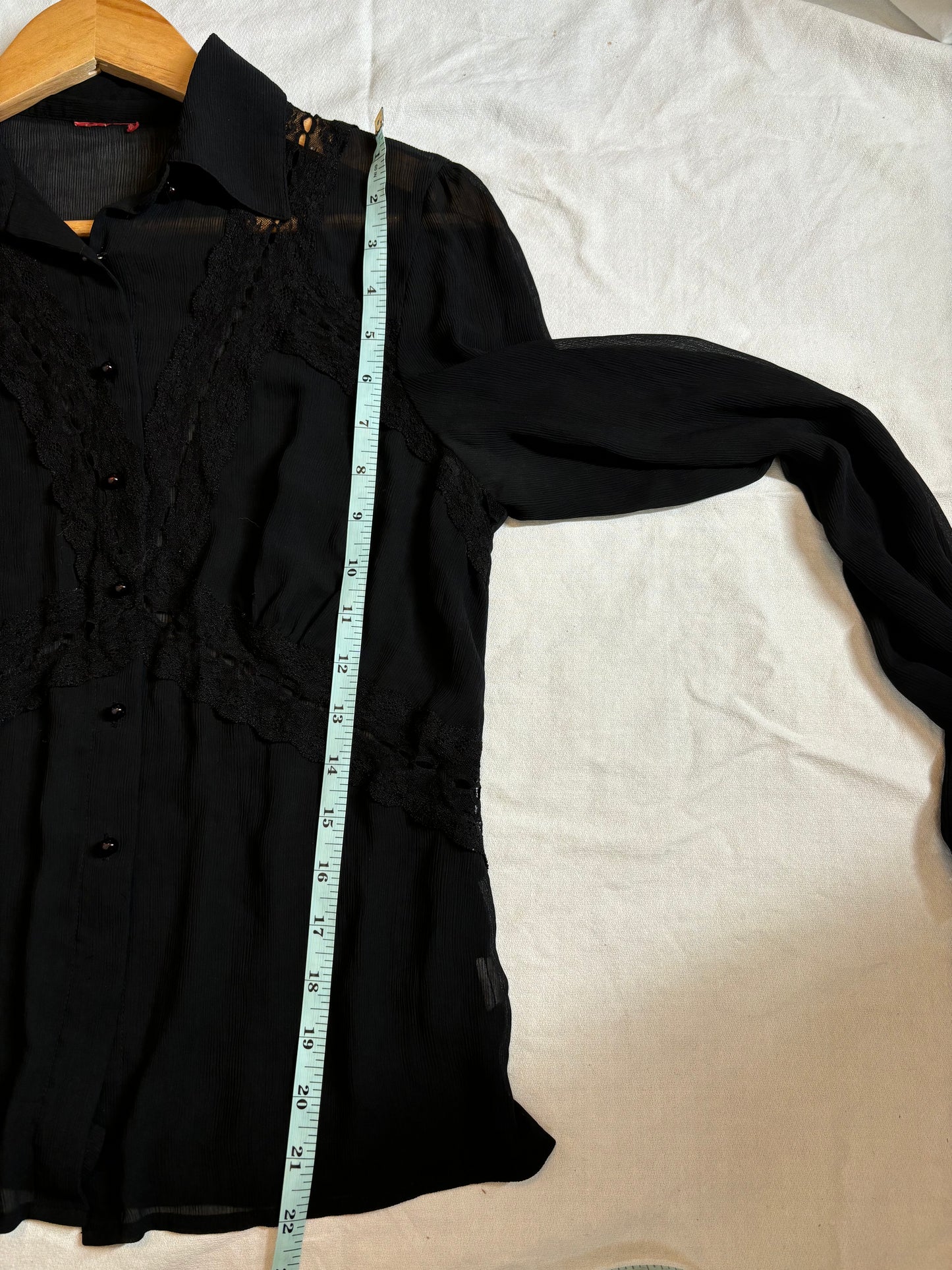 Mystic Charm Sheer Blouse