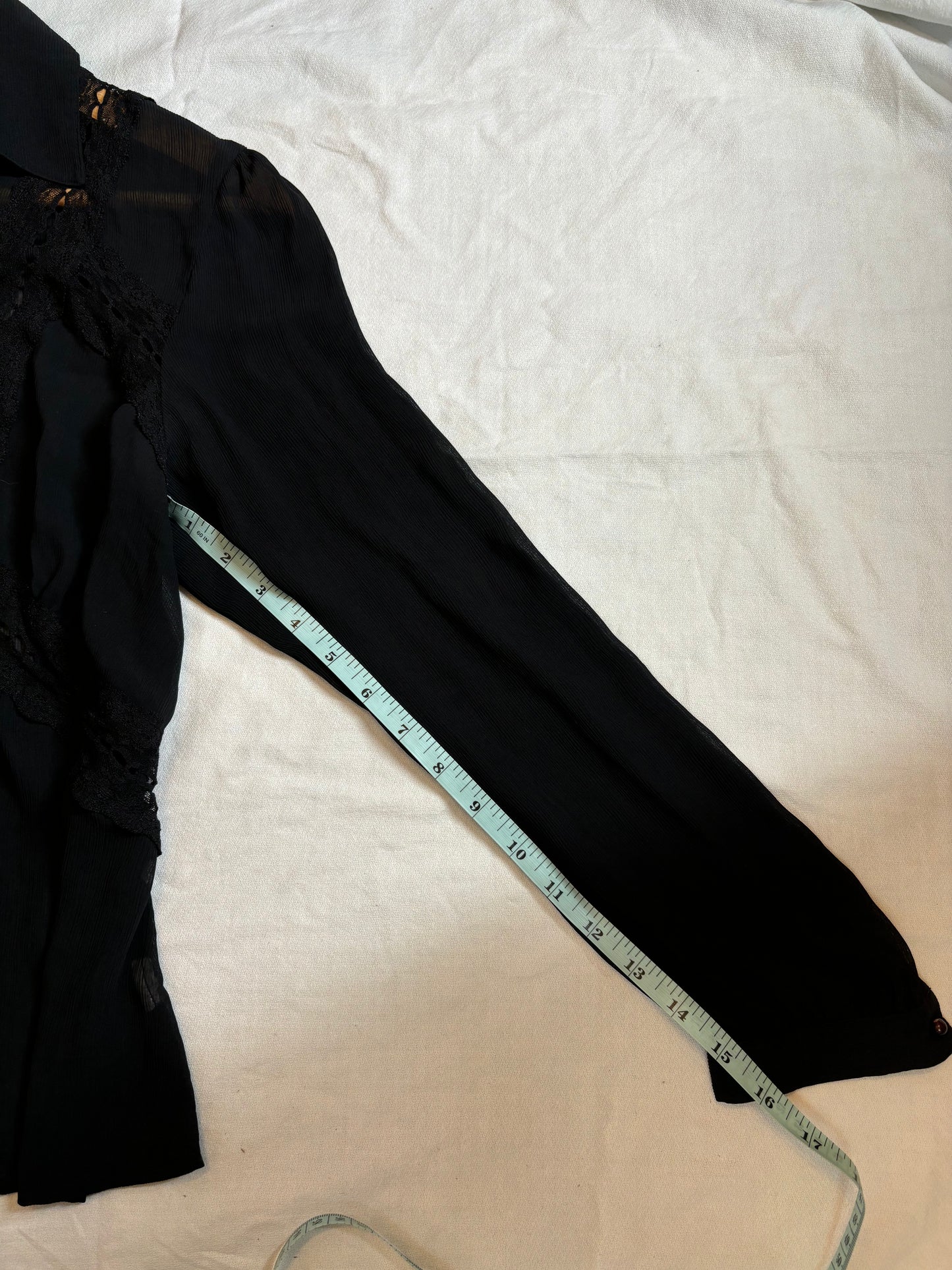 Mystic Charm Sheer Blouse