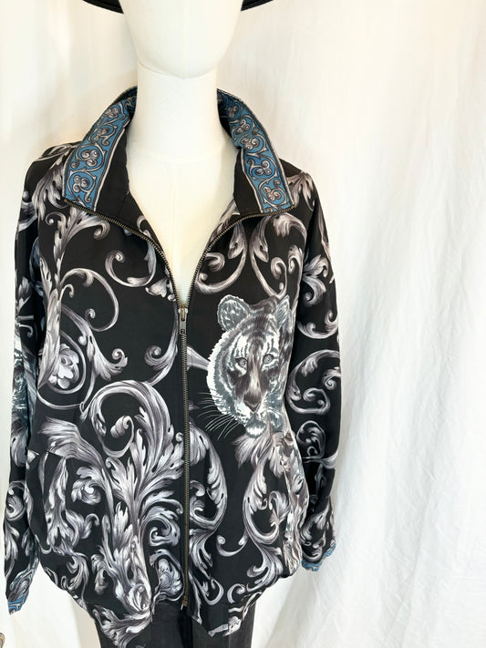 Vintage 80s Tiger Zip Jacket