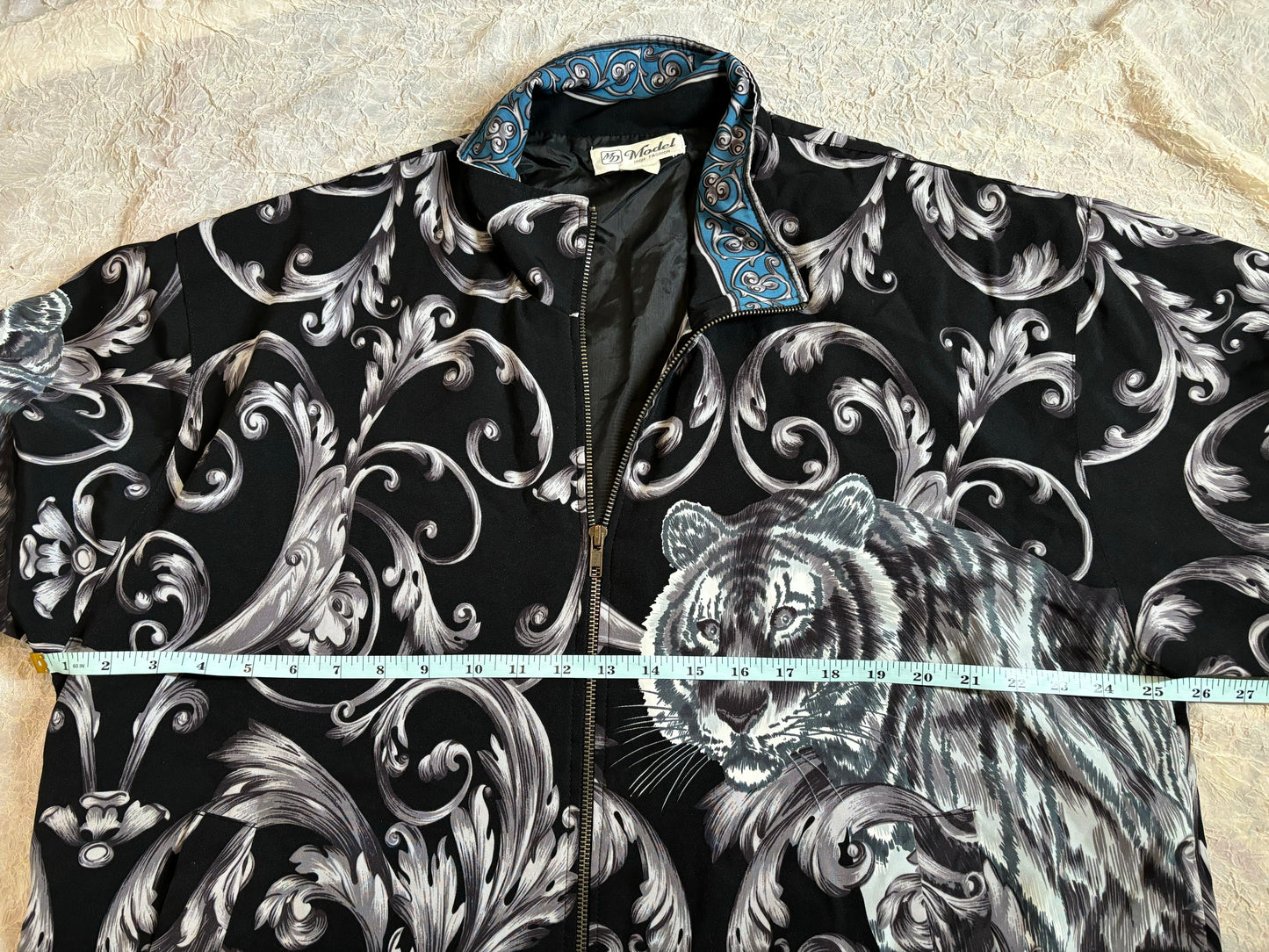 Vintage 80s Tiger Zip Jacket