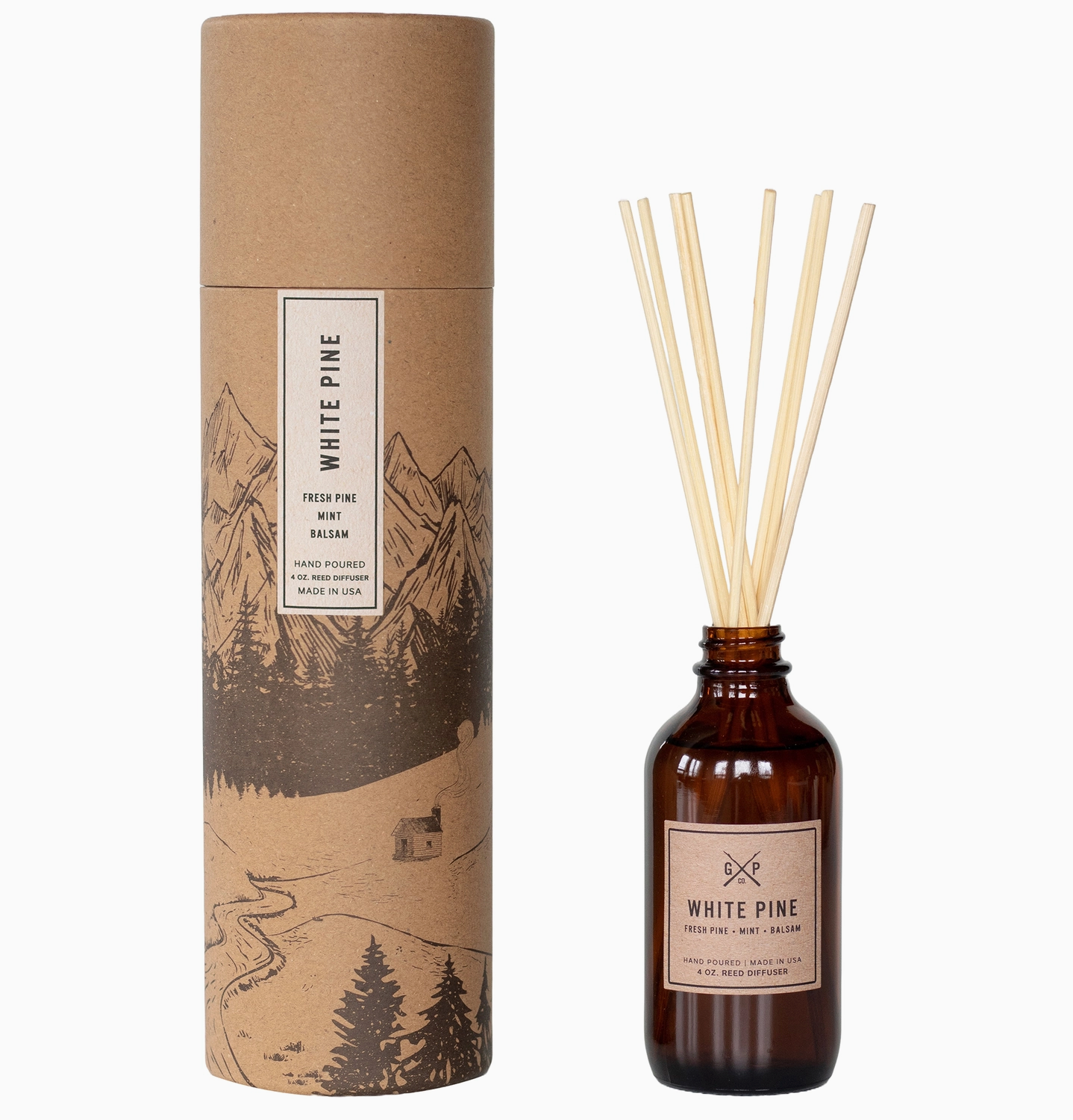 White Pine reed diffuser