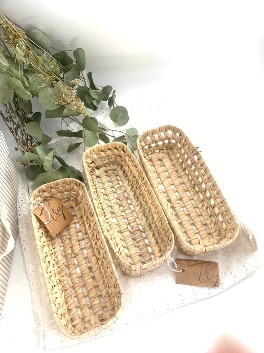 Open Weave Storage Basket