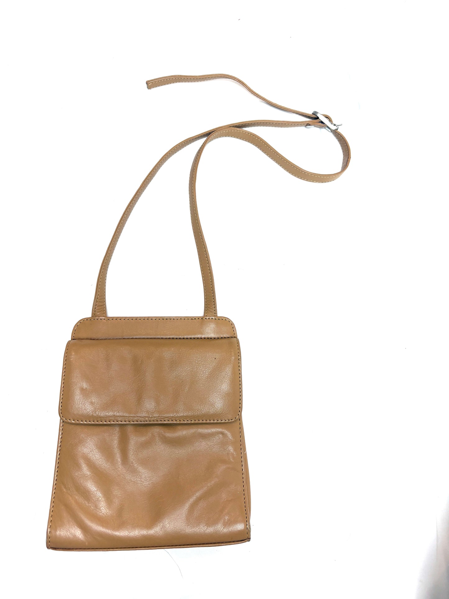 Genuine Leather Made in India shoulder bag Brown Color