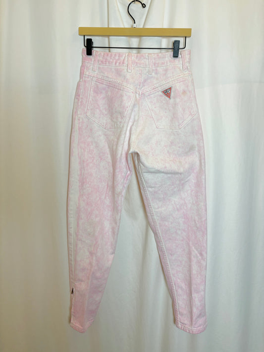 Vintage 80s LEE Pink Stone Wash
