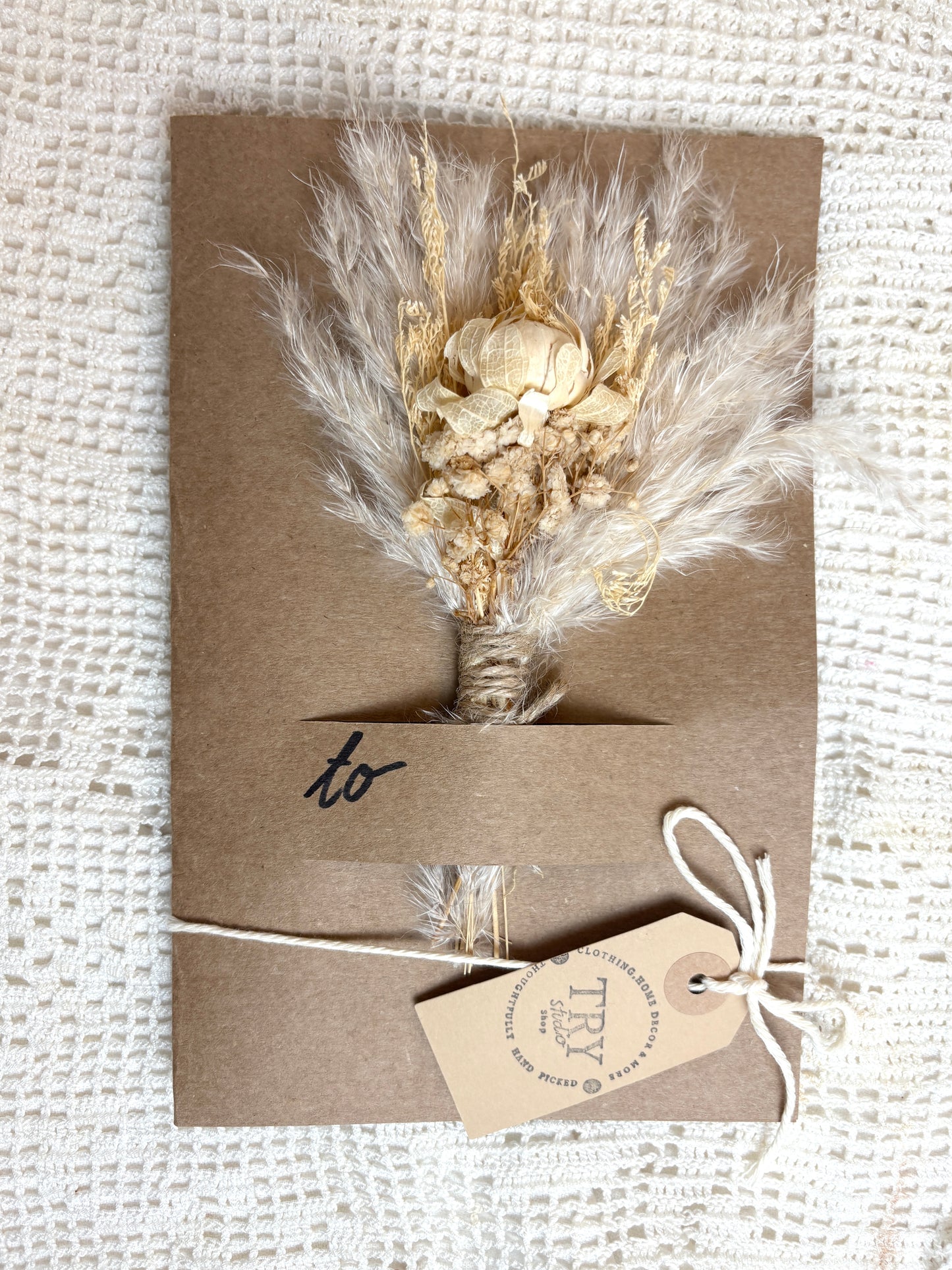 Dried Flower Card l
