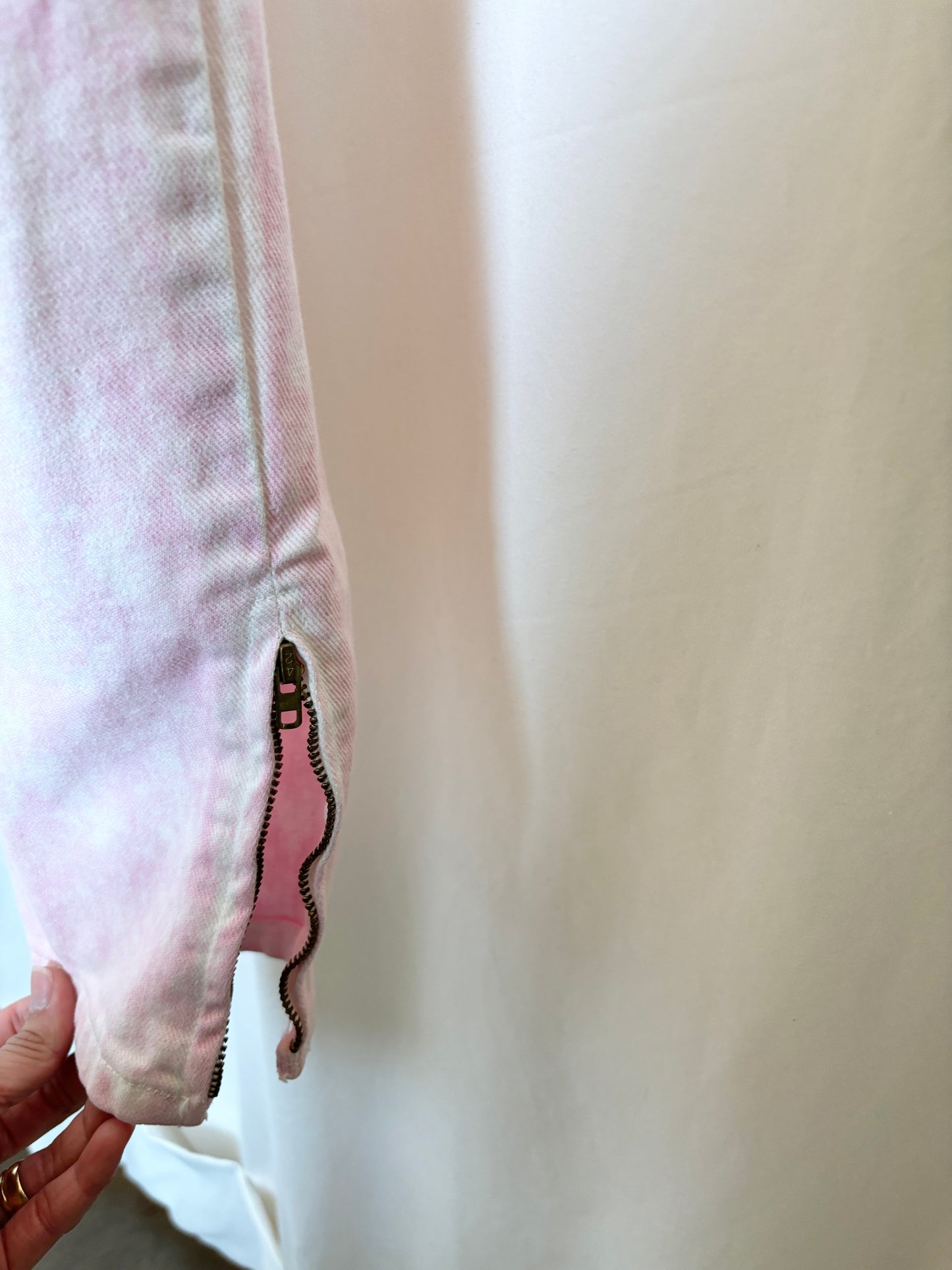 Vintage 80s LEE Pink Stone Wash