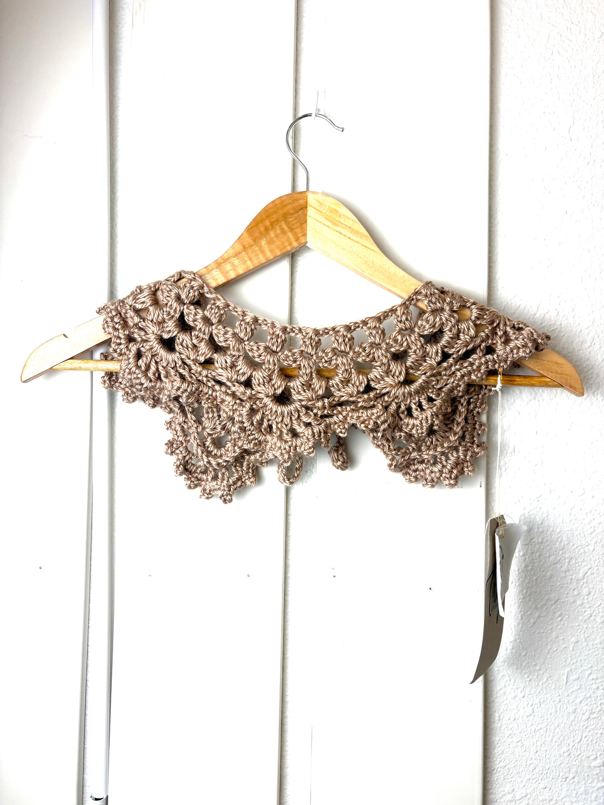 Handmade crochet Peter Pan collar