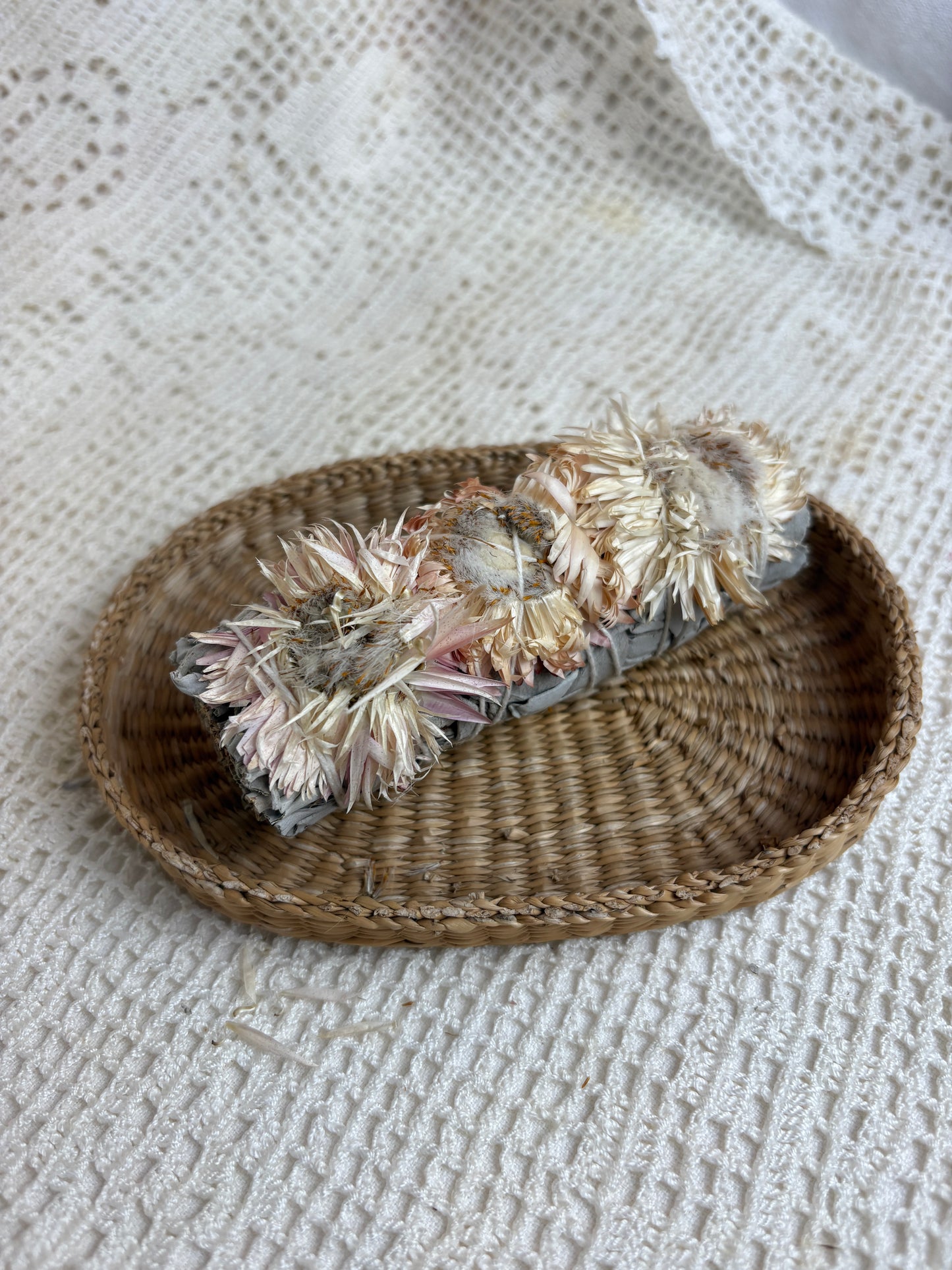White Sage/Flowers - Morning Bliss smudge