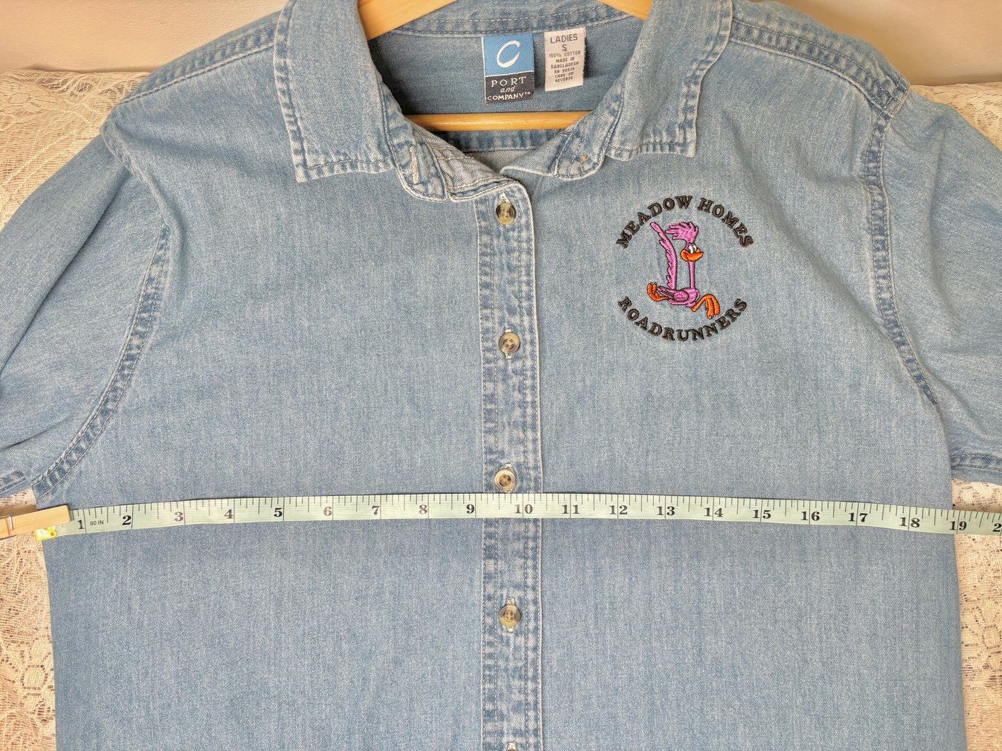 Vintage Roadrunners Denim Shirt