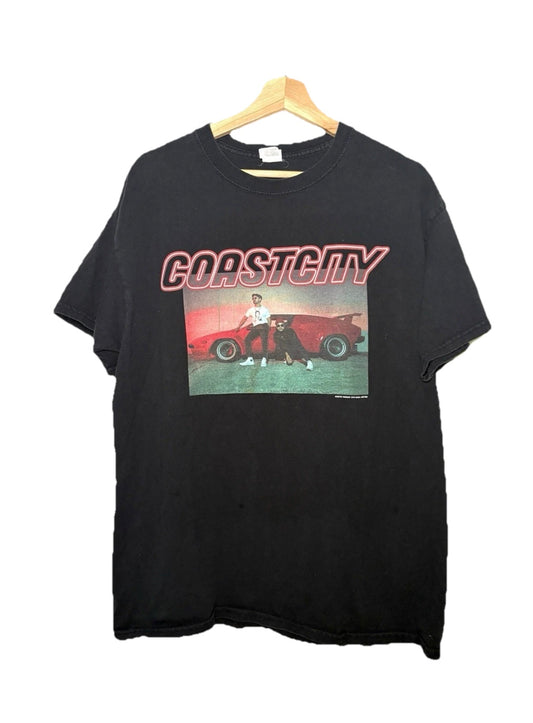 COASTCITY graphic Black Color T-shirt Size L