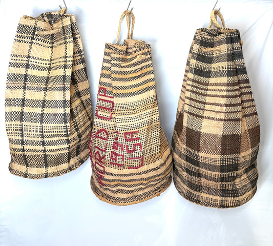 Vintage drawstring backpack