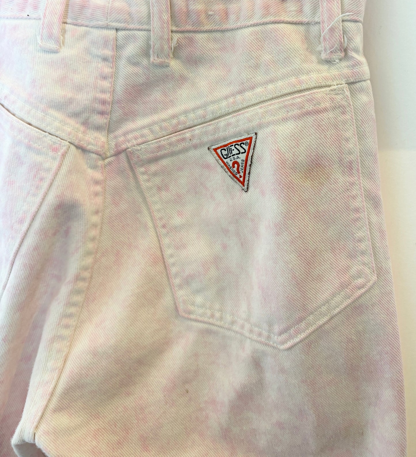 Vintage 80s LEE Pink Stone Wash