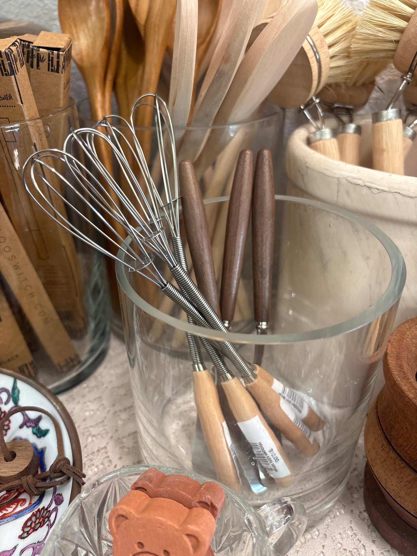 Wooden Mini Whisk