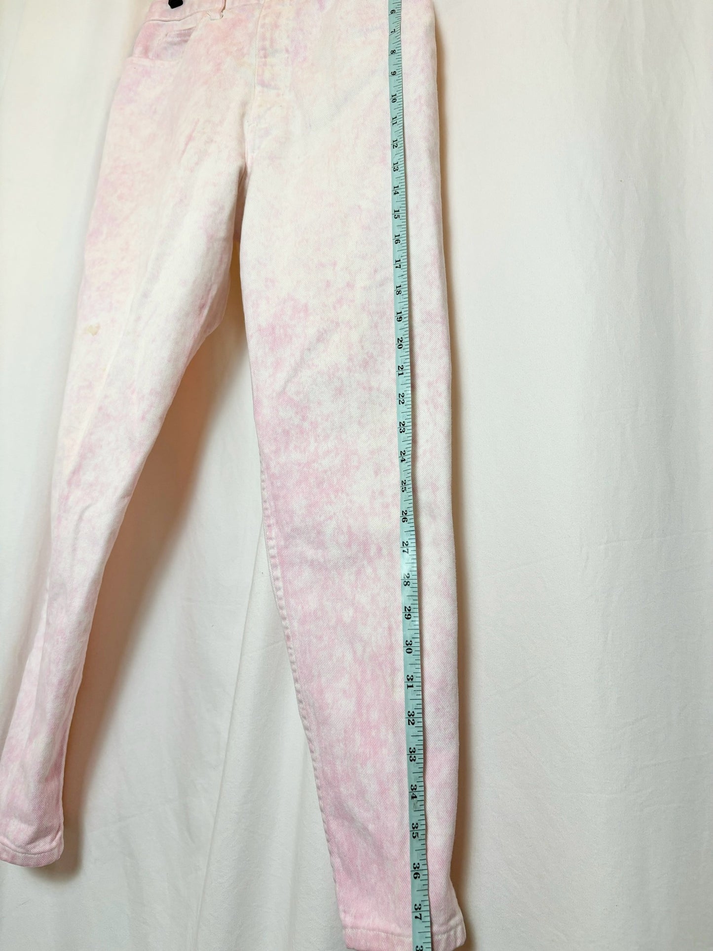 Vintage 80s LEE Pink Stone Wash