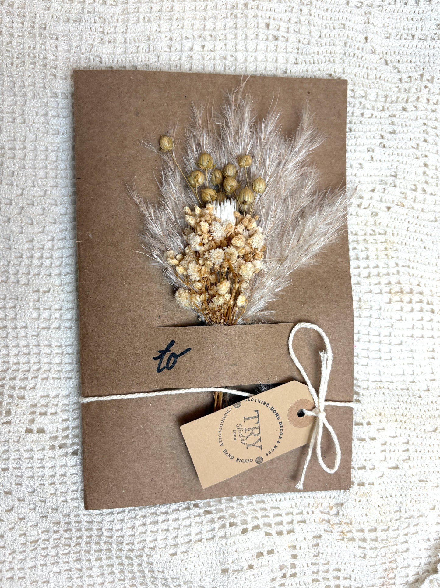 Dried Flower Card l