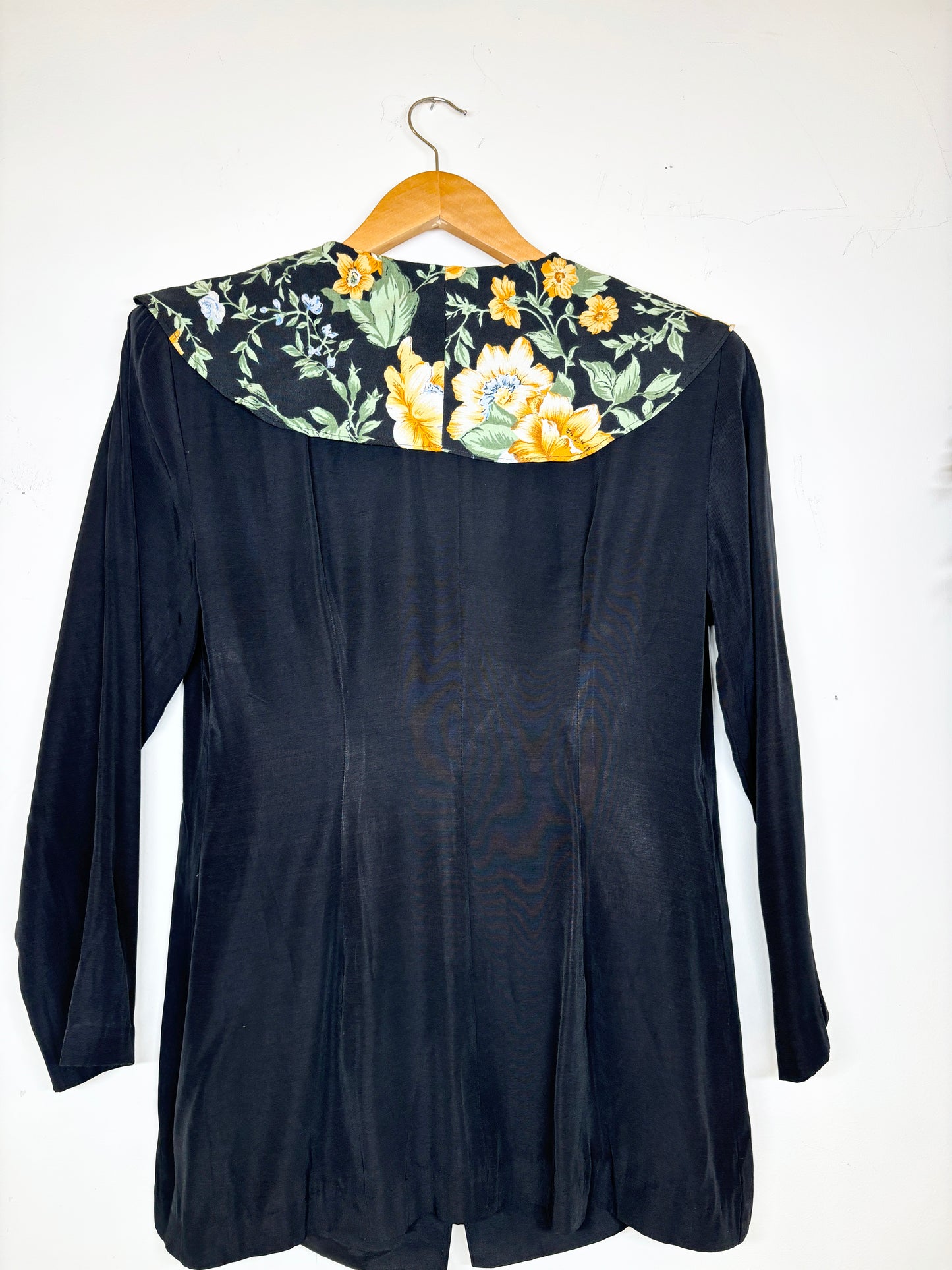 Vintage 80s Laffel Floral Button Down