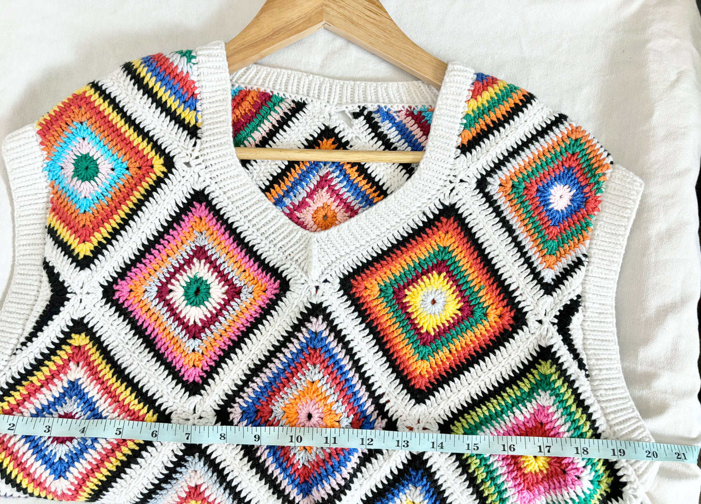 Granny Square Sweater Vest