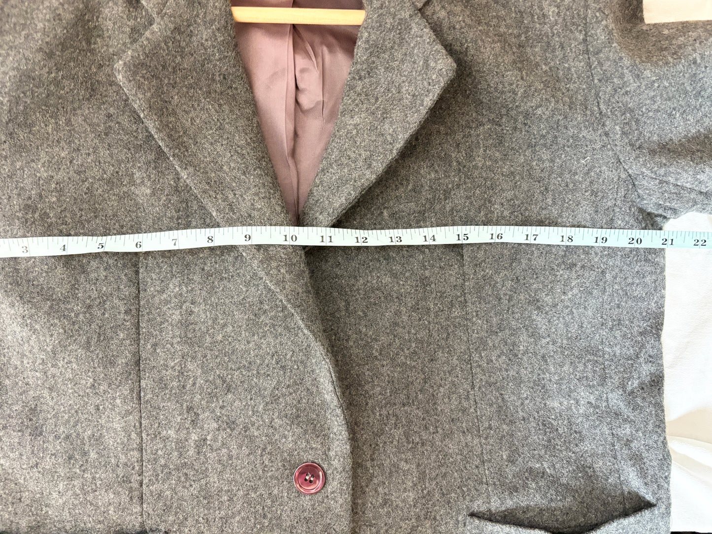 Vintage 100% Wool Blazer Made in USA