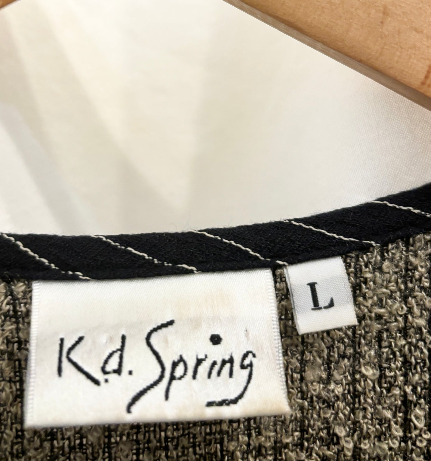 K.D. Spring open-front vest