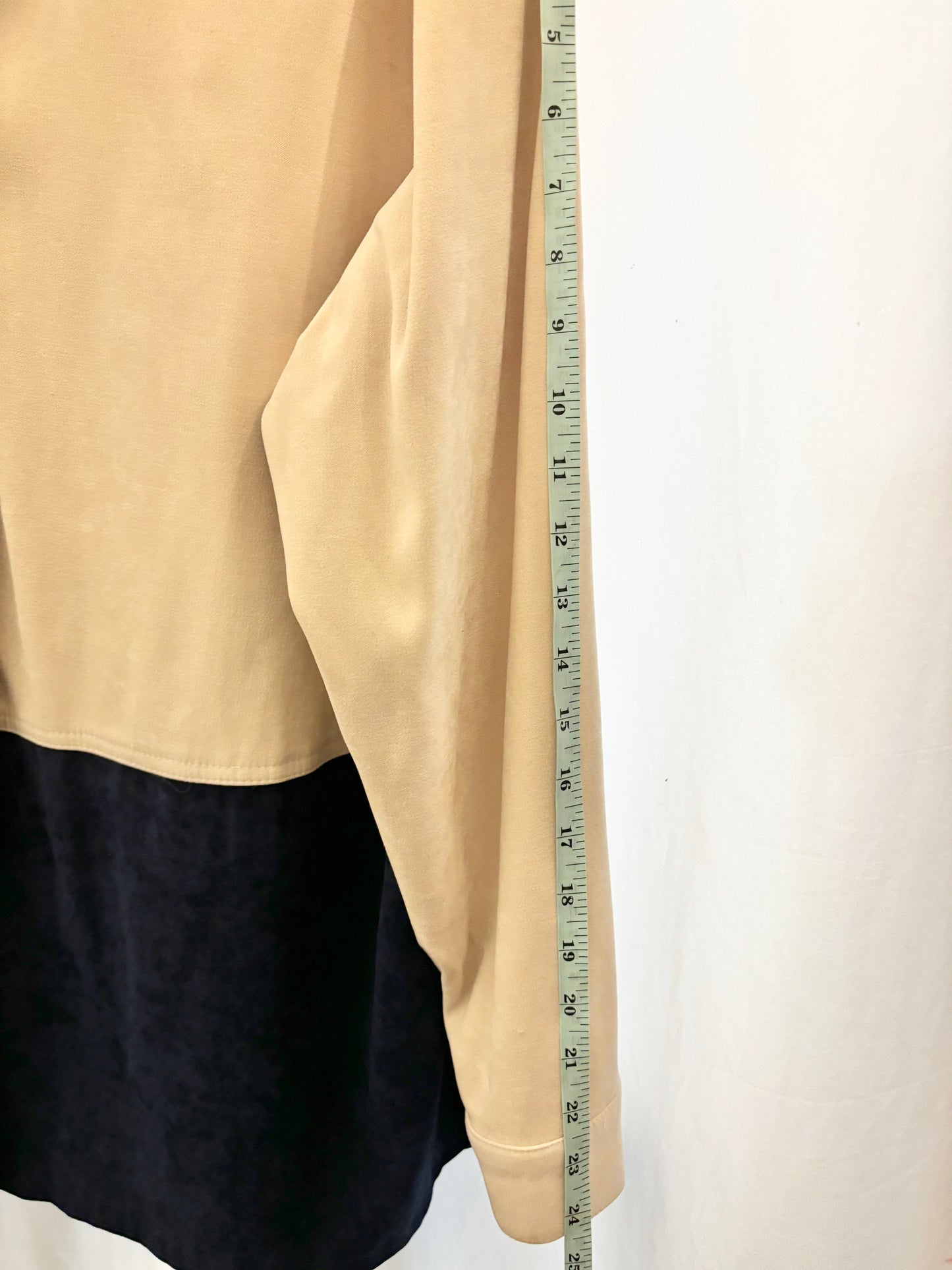 Beige & Navy Jacket