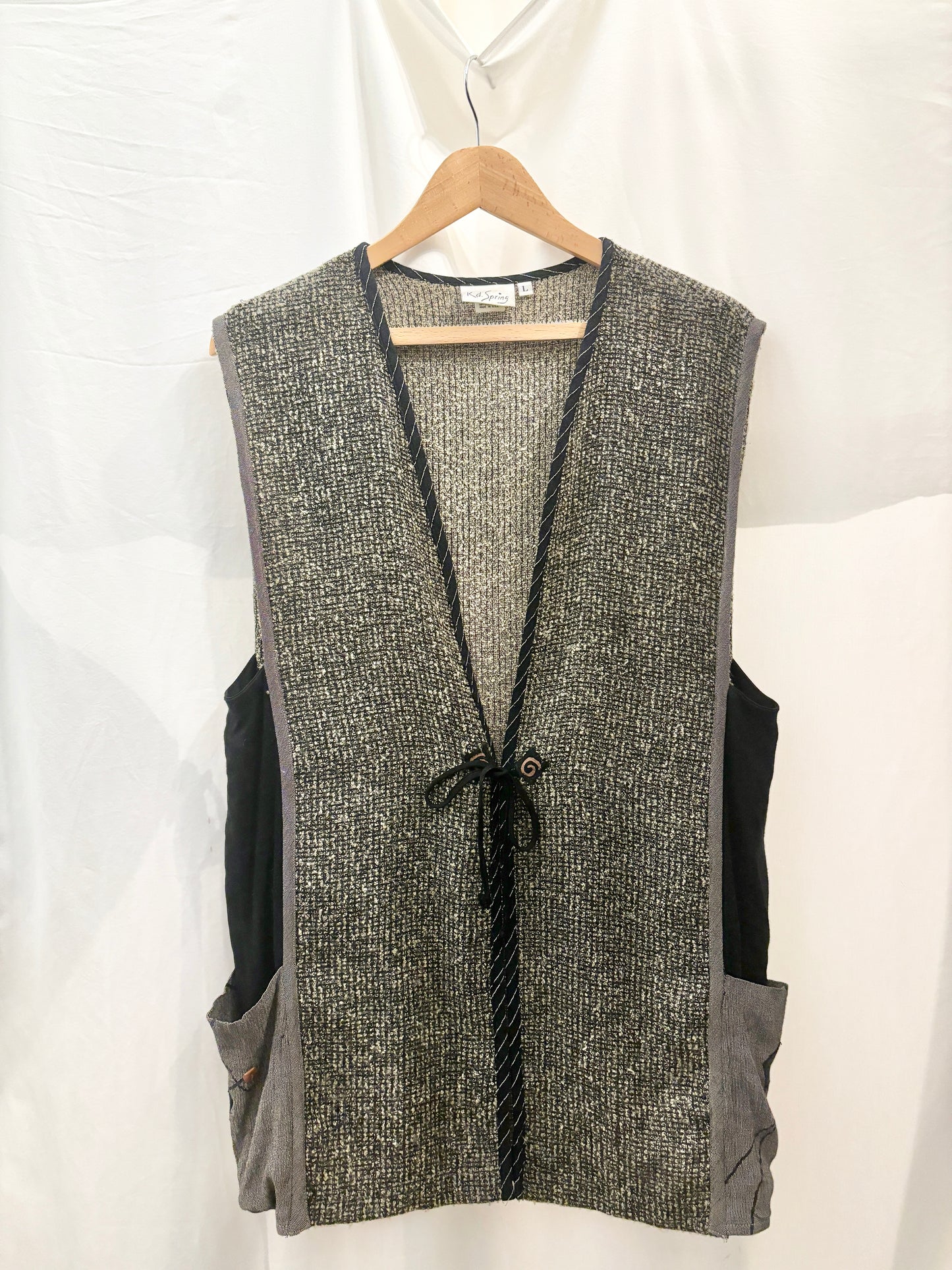 K.D. Spring open-front vest