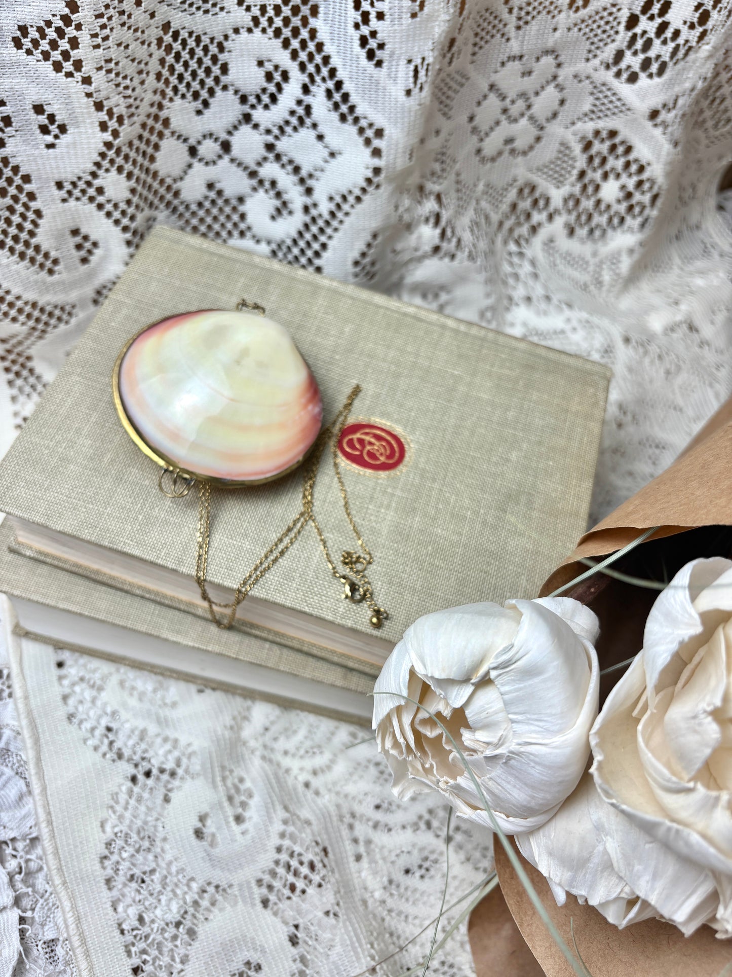 Rare vintage Capriz Mother Of Pearl Shell Trinket Box Pillbox