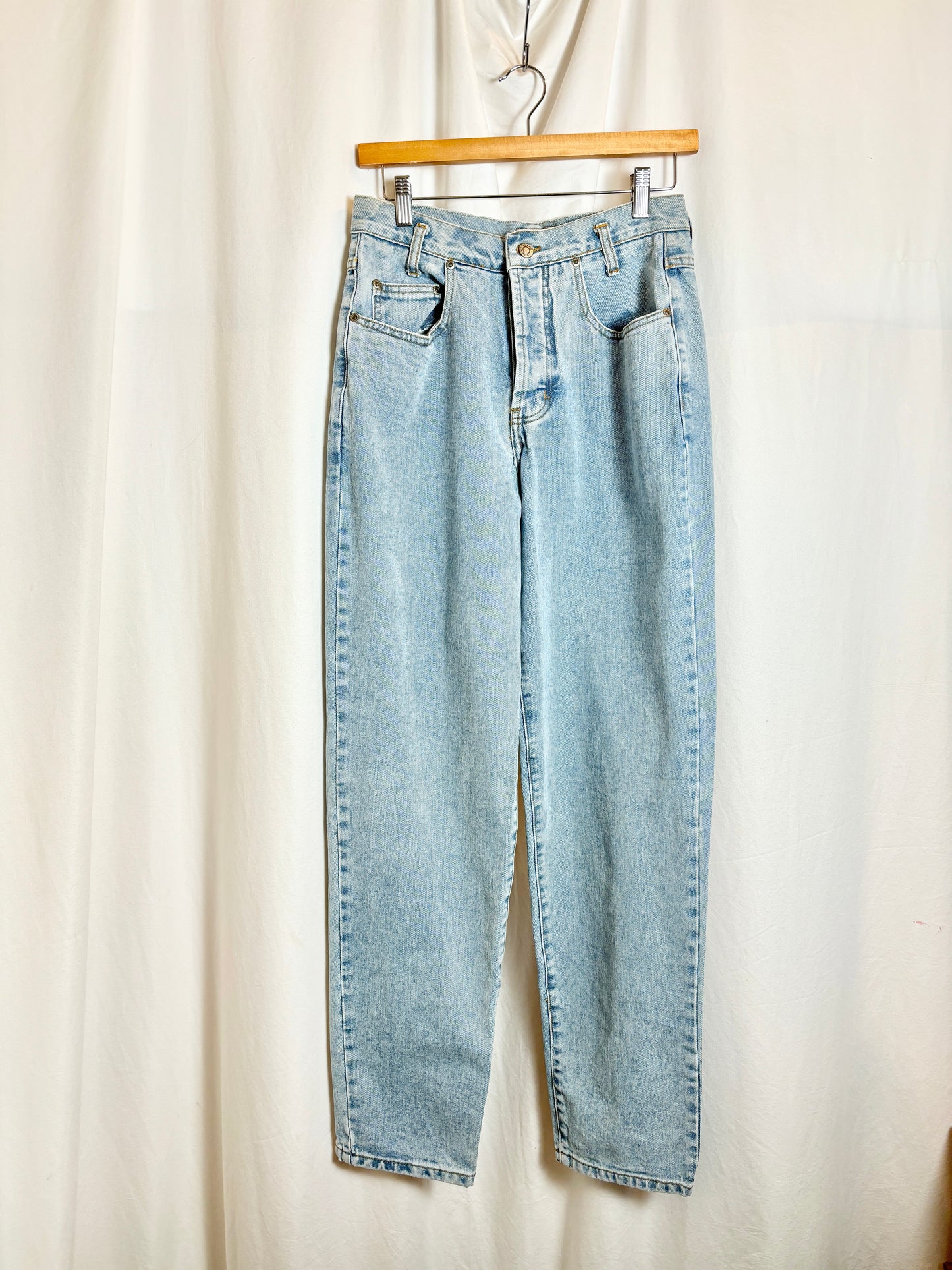 Light Wash Denim High Waisted