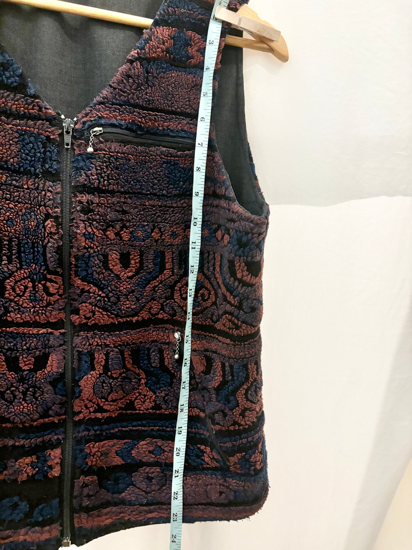 Vintage Aztec Fleece Vest