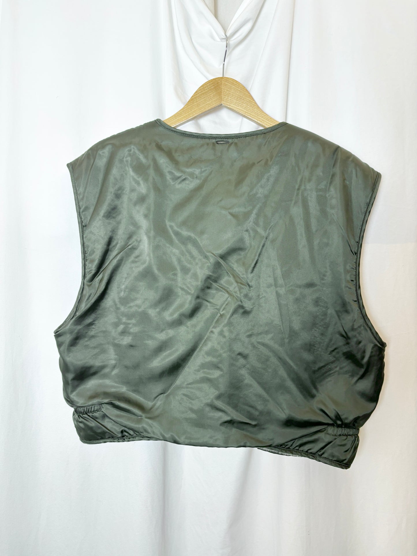 Reversible Bomber Vest