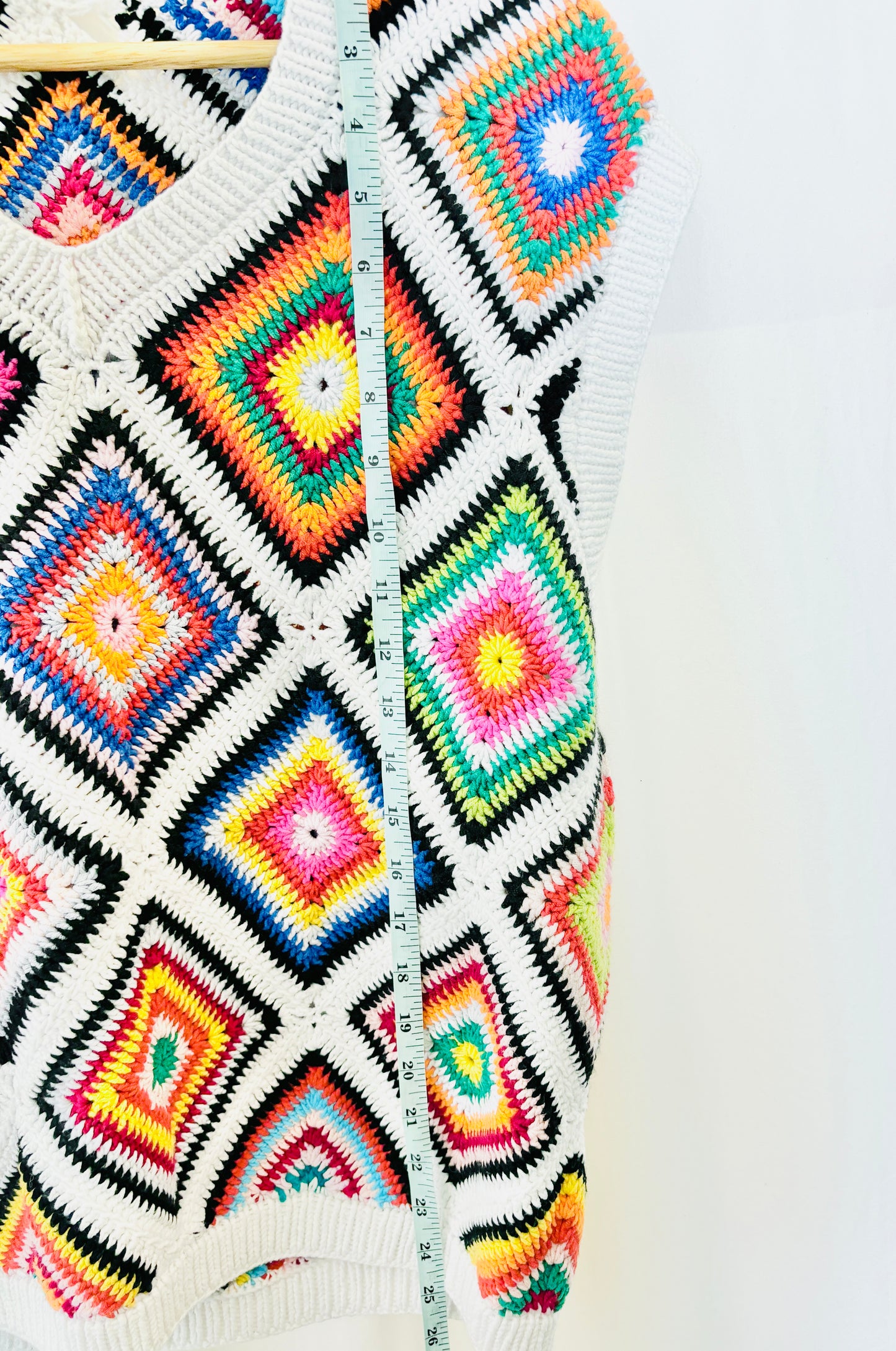 Granny Square Sweater Vest