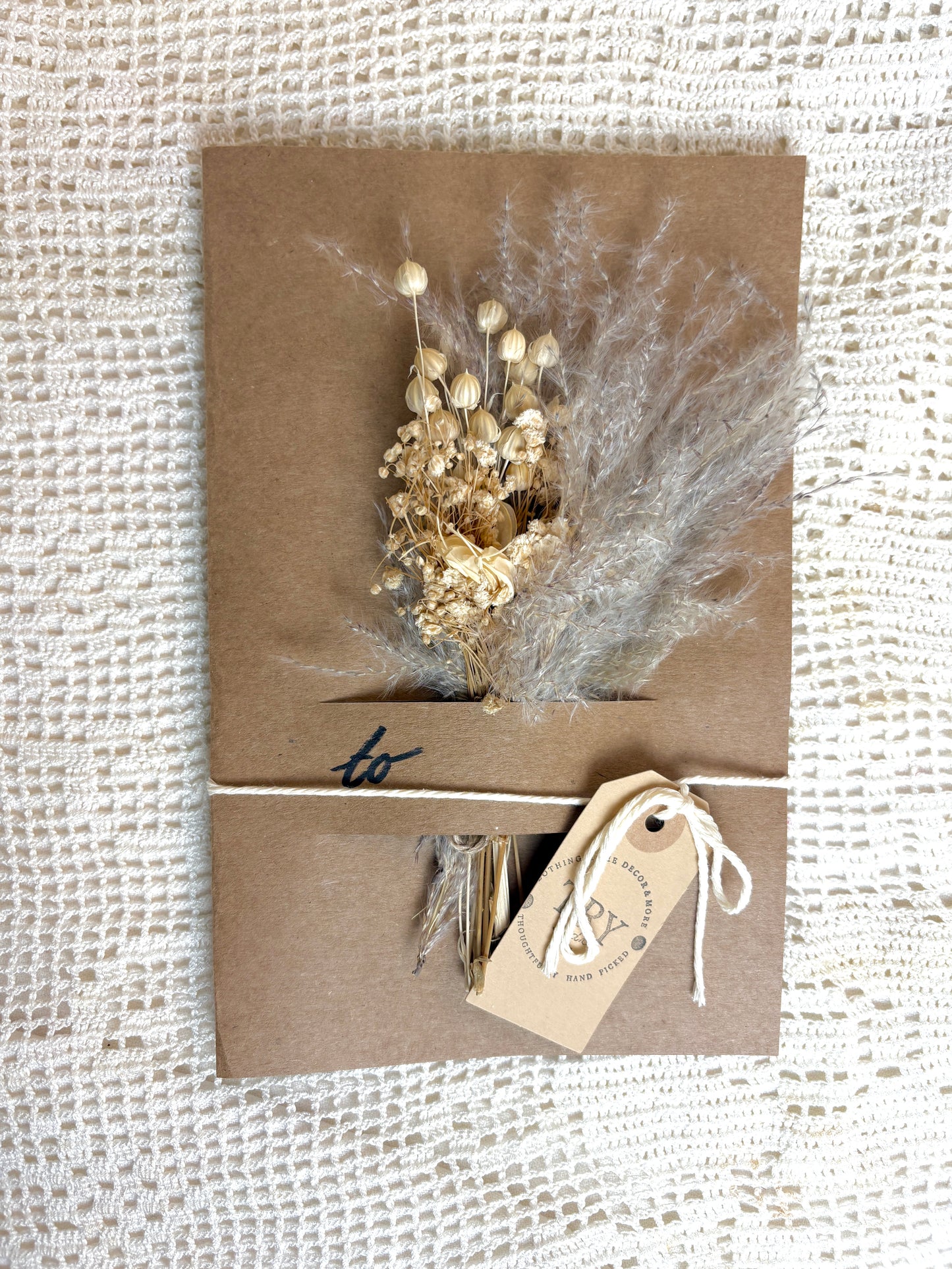 Dried Flower Card l