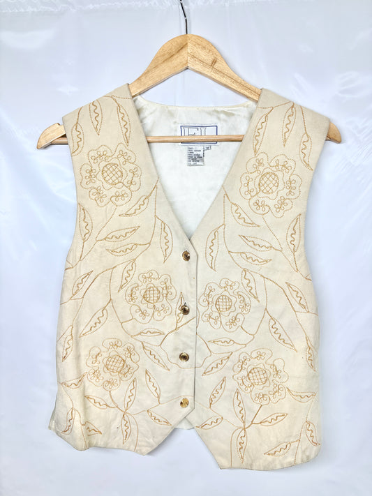 Erez Levy Embroidered Western Vest
