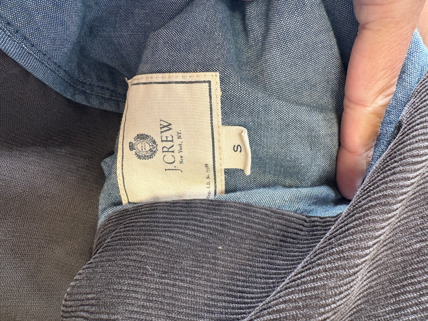 J. Crew Brown Corduroy Elbow  Blazer Men's Size Small