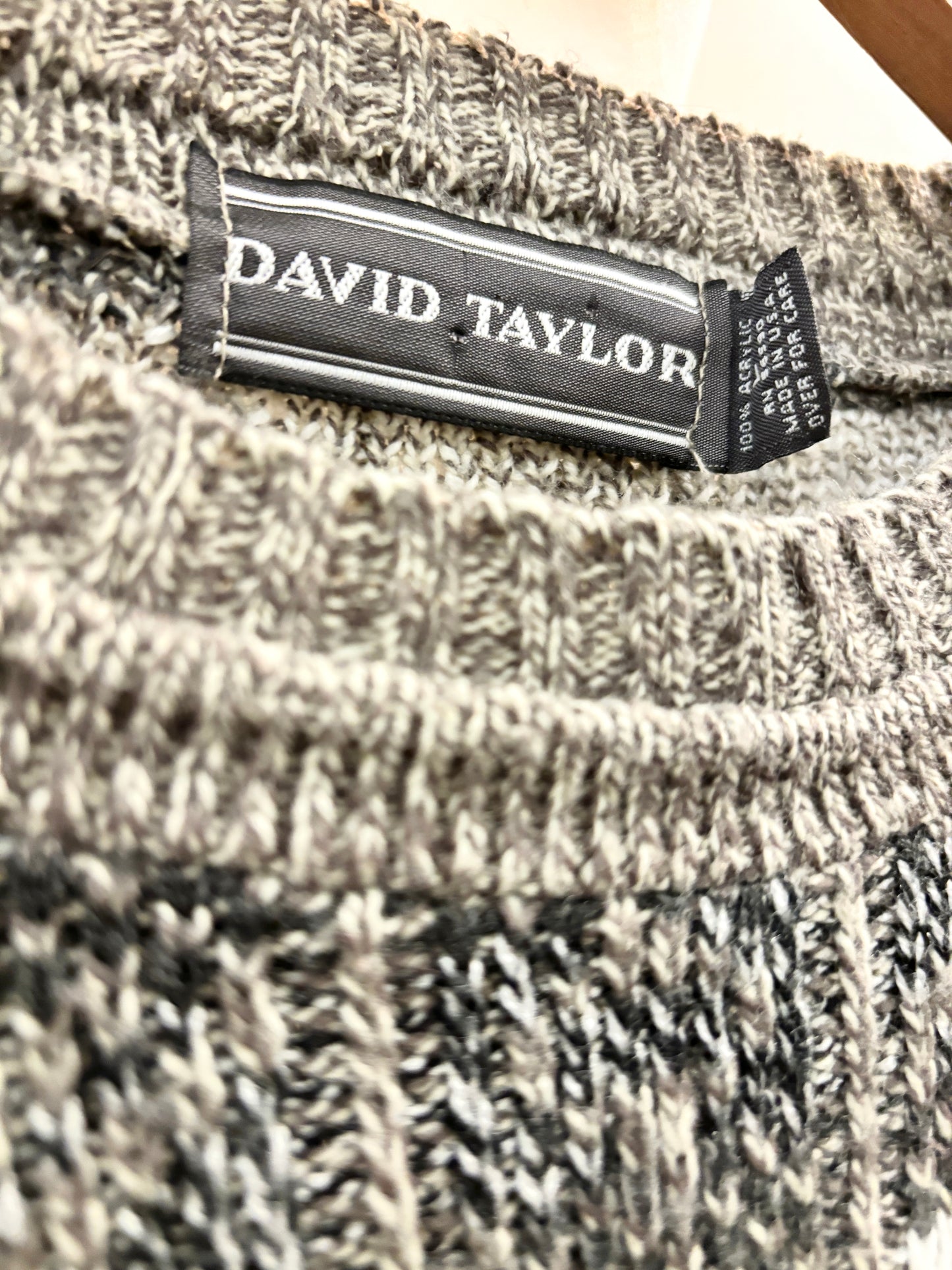 Geometric Knit Sweater