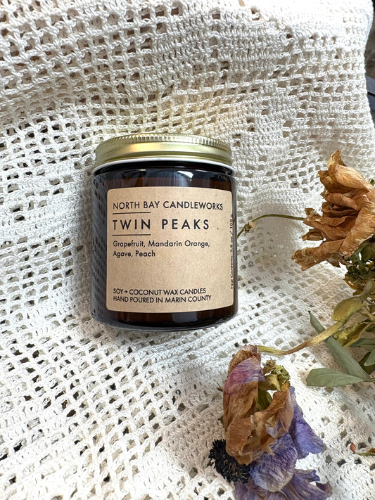 Twin Peaks candle  (Mini Size, 3.8 oz)