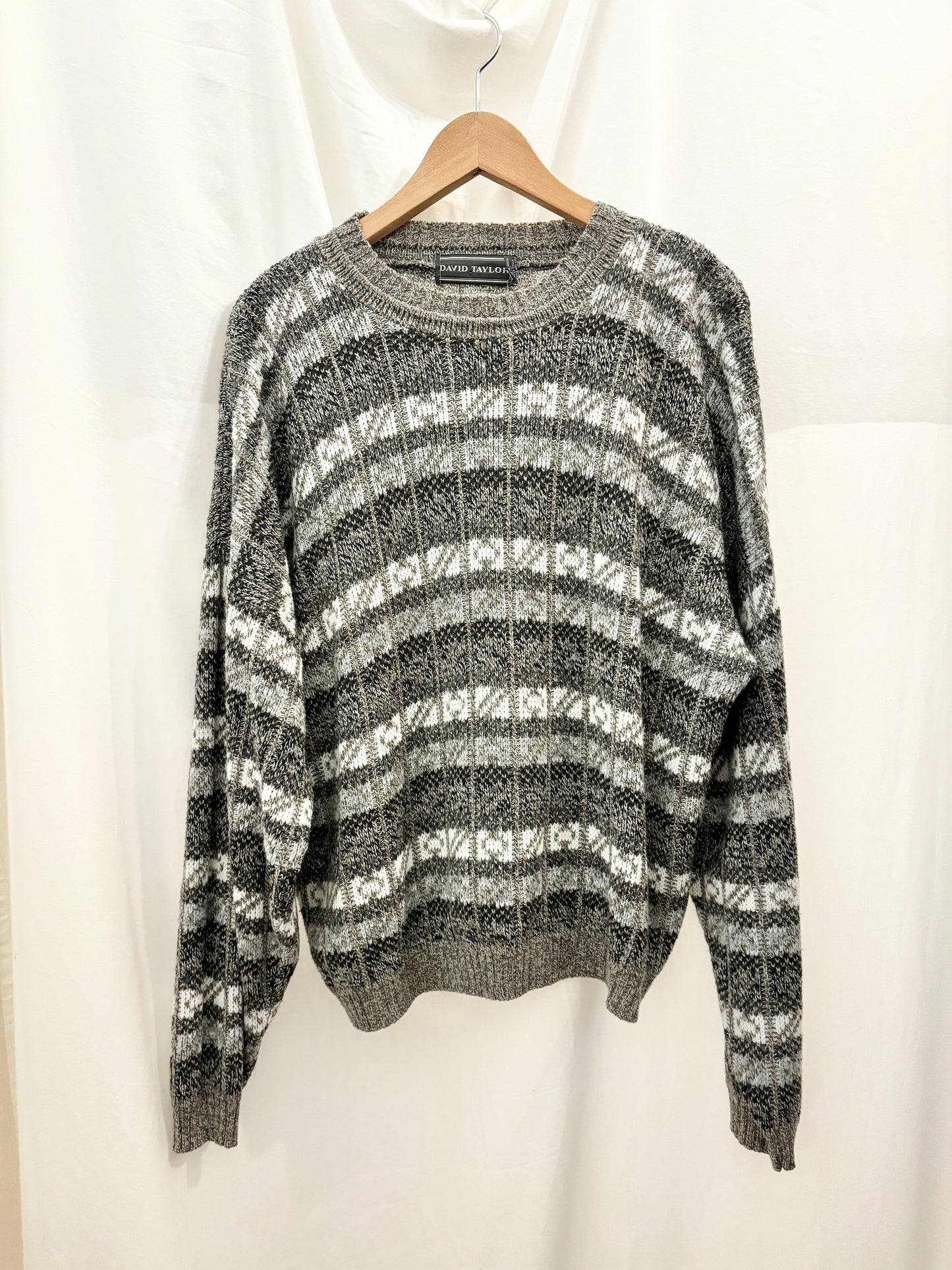 Geometric Knit Sweater