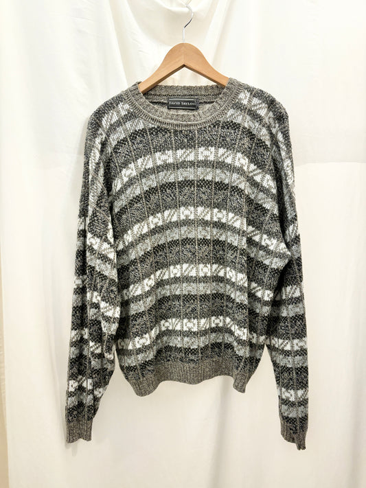 Geometric Knit Sweater