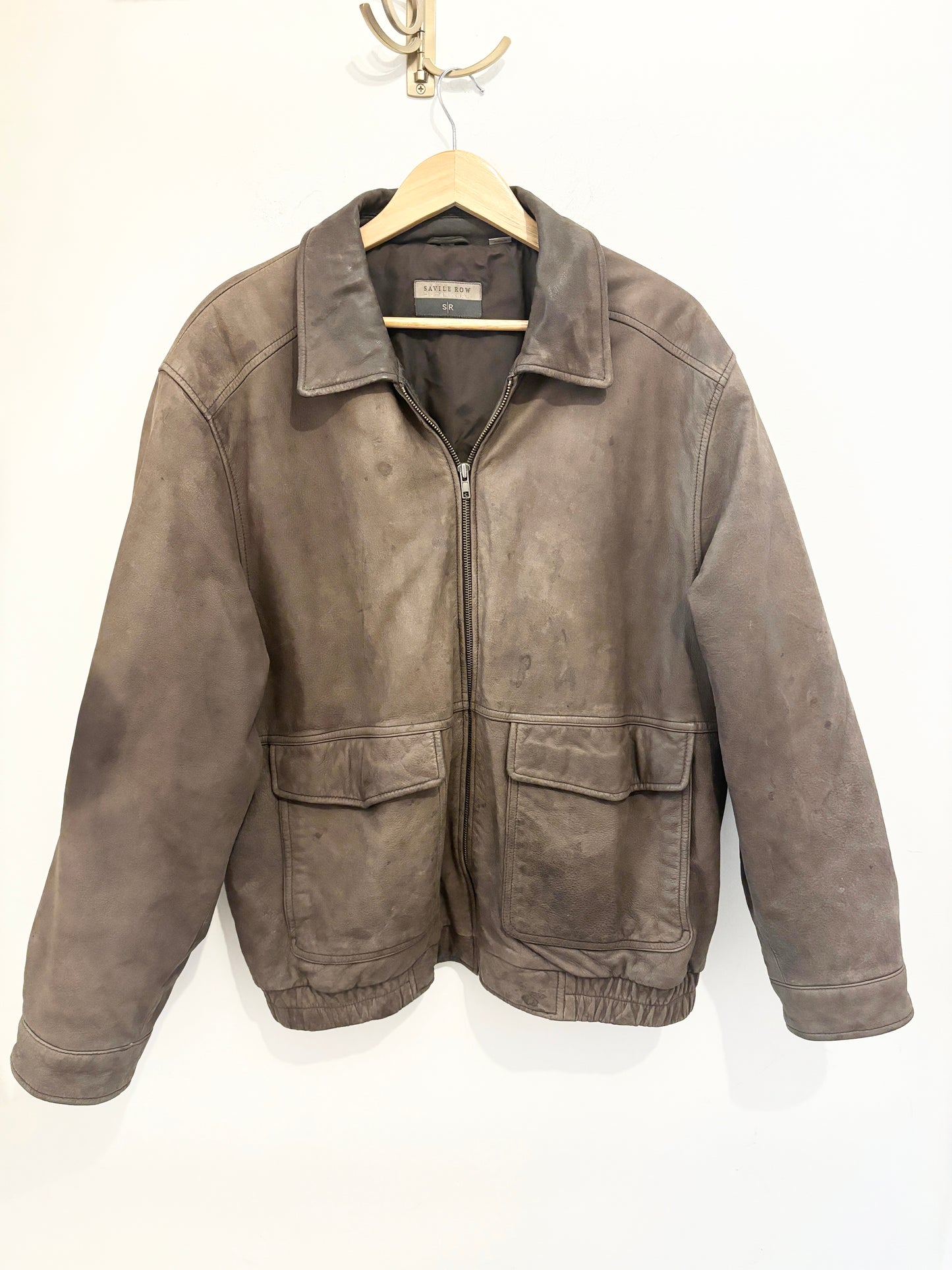 Genuine Leather Jacket – Size XL