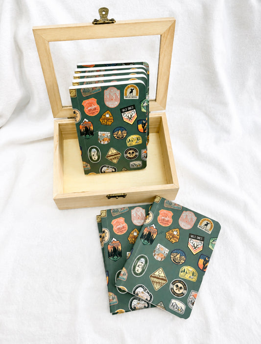Adventure Patch Pocket Notebook
