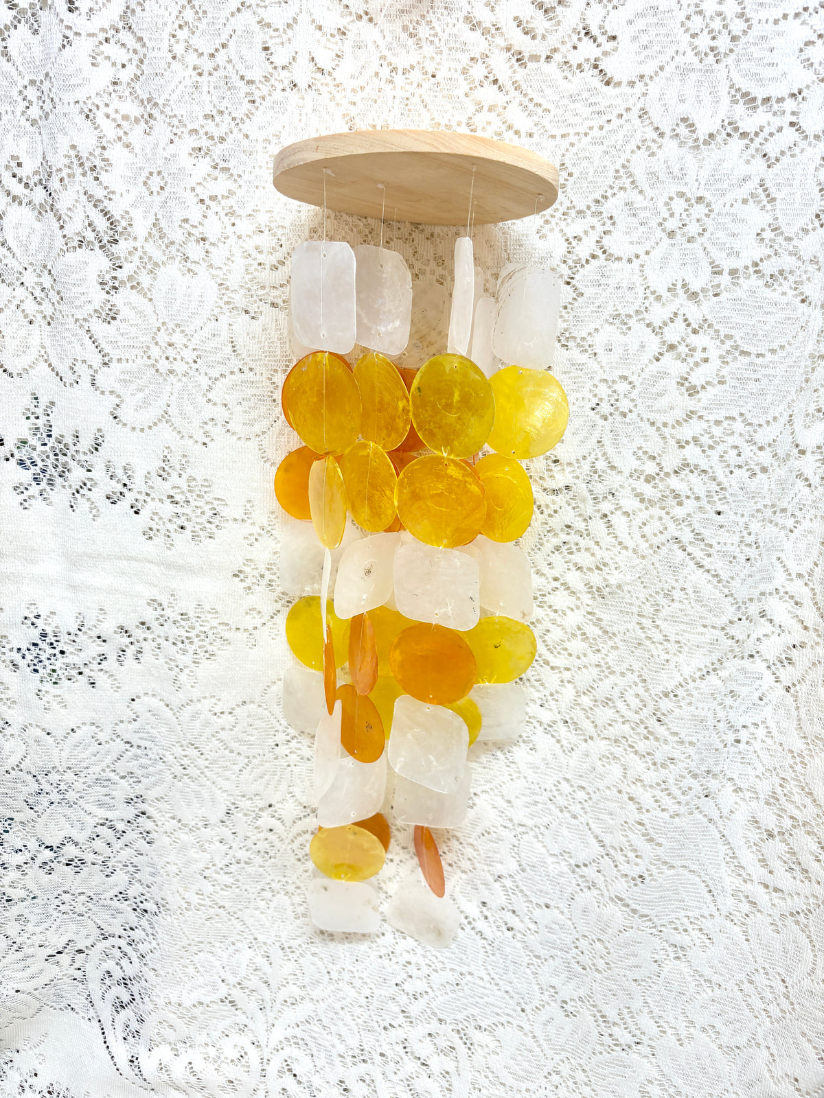 Natural Capiz Shell Chime