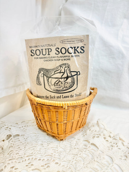 Natural Cotton Soup Socks