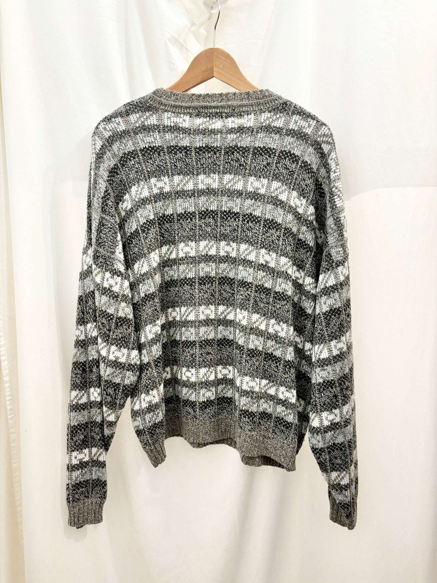 Geometric Knit Sweater