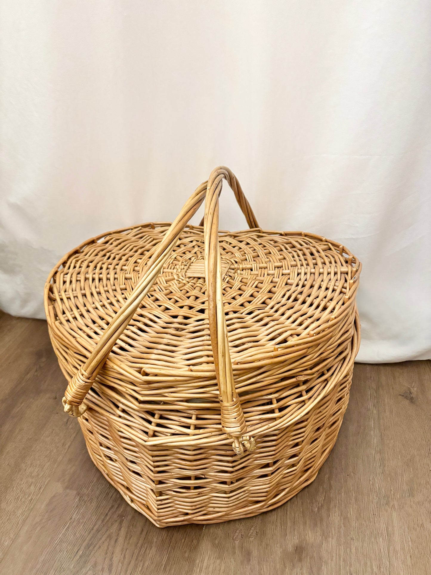 Heart Shaped Picnic Basket