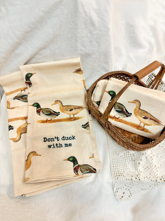 Mallard Tea Towel