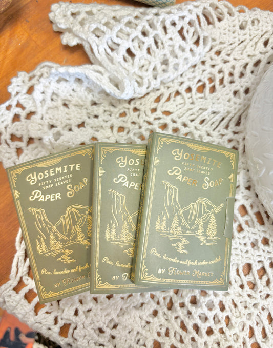 Yosemite Paper Soap