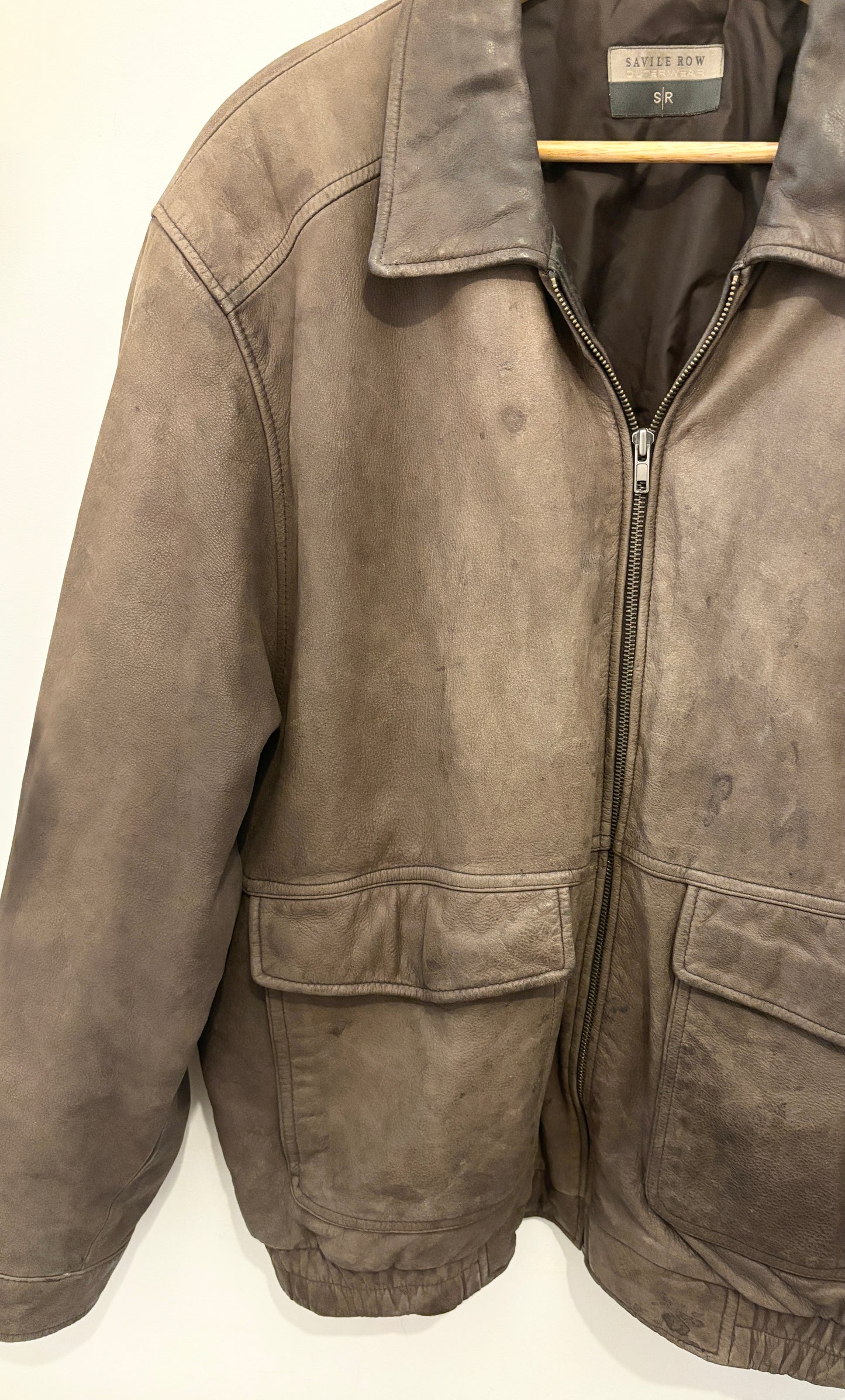 Genuine Leather Jacket – Size XL
