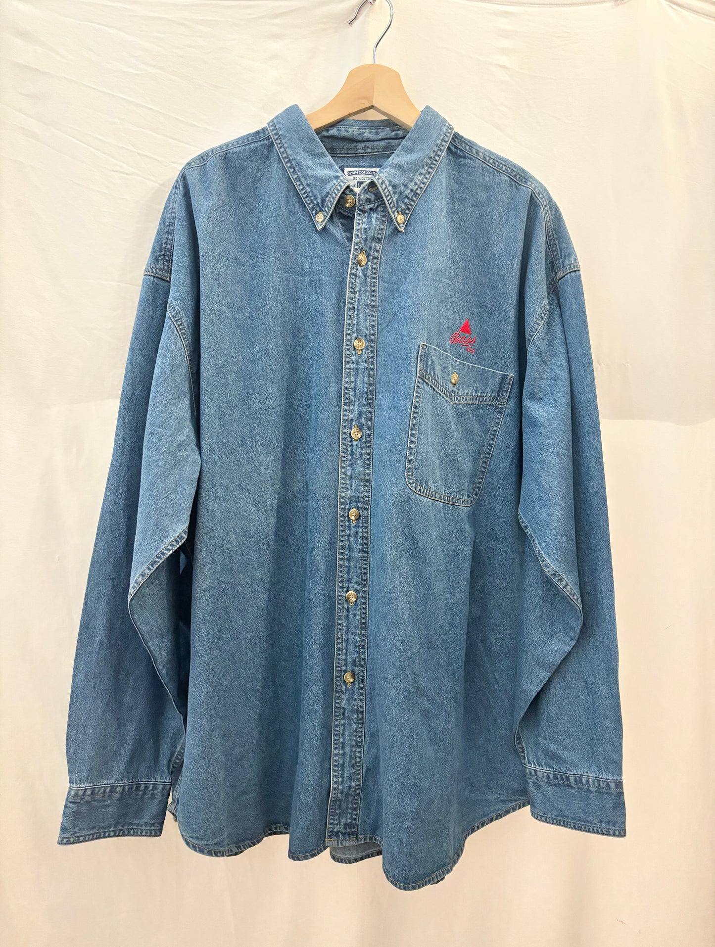Lee Denim Bass Ale Embroidered Shirt
